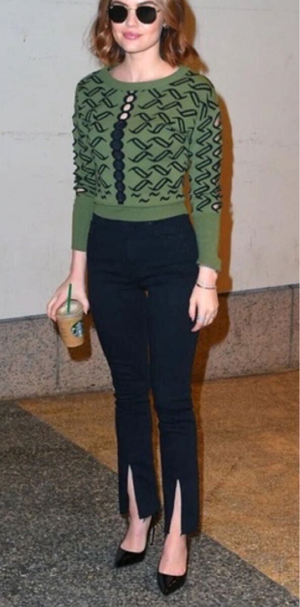 MOTHER THE INSIDER SLIT ANKLE FRAY マザー ロンハーマン 28 ストレッチ スキニー スリット拍卖