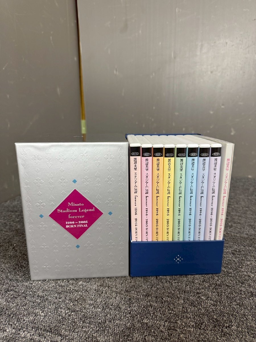 NA100215◆渡辺美里◆DVD-BOX スタジアム伝説 forever 1986-2005 BORN FINAL アーティスト コレクション 現状品 直取歓迎!拍卖