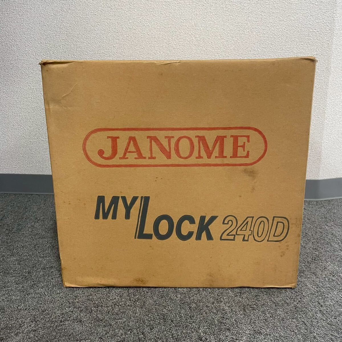 ww5618 JANOME ロックミシン MY LOCK 240D 788型 ジャノメ拍卖