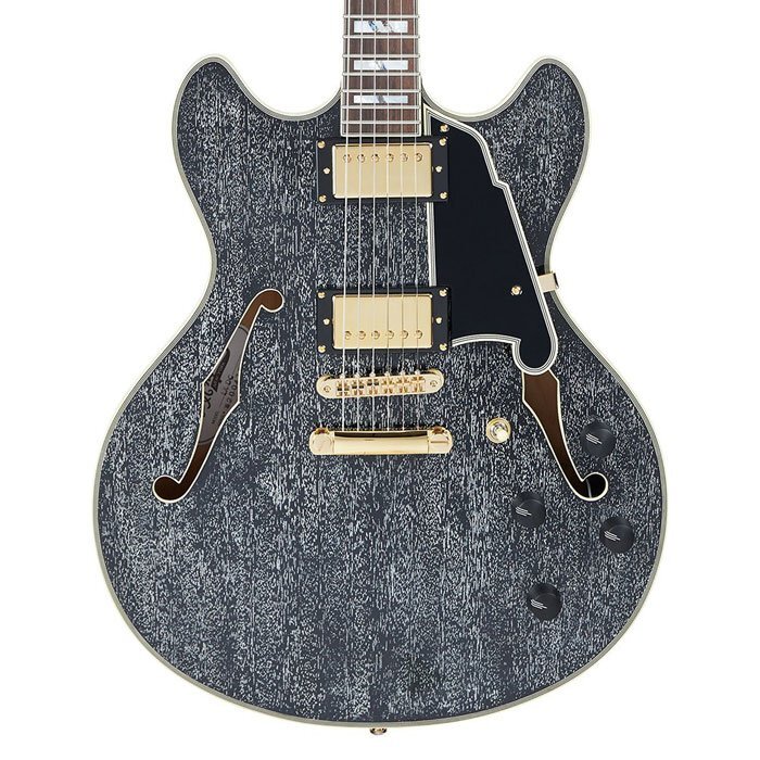 ストラッププレゼント 本数限定セール 送料無料 D'Angelico ディアンジェリコ エレキギター Excel DC Black Dog セミアコ ダンカンPU拍卖