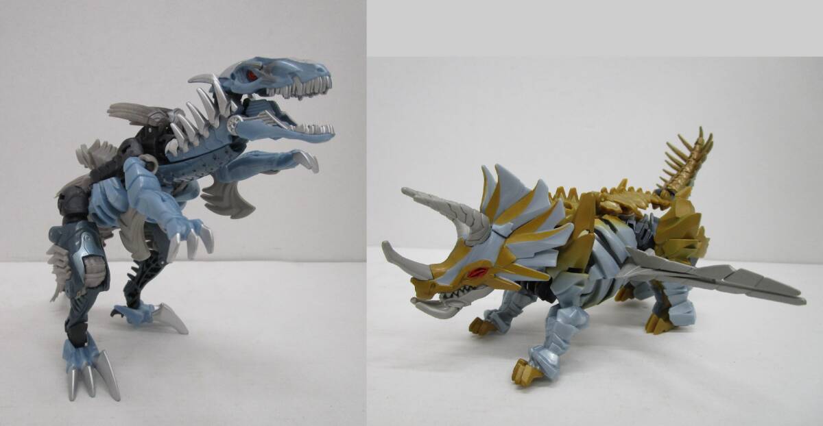 T1027-7H/ トランスフォーマー 最後の騎士王 フィギュア まとめ TLK-12 ダイノボット スラッグ / TLK-04 スラッシュ拍卖