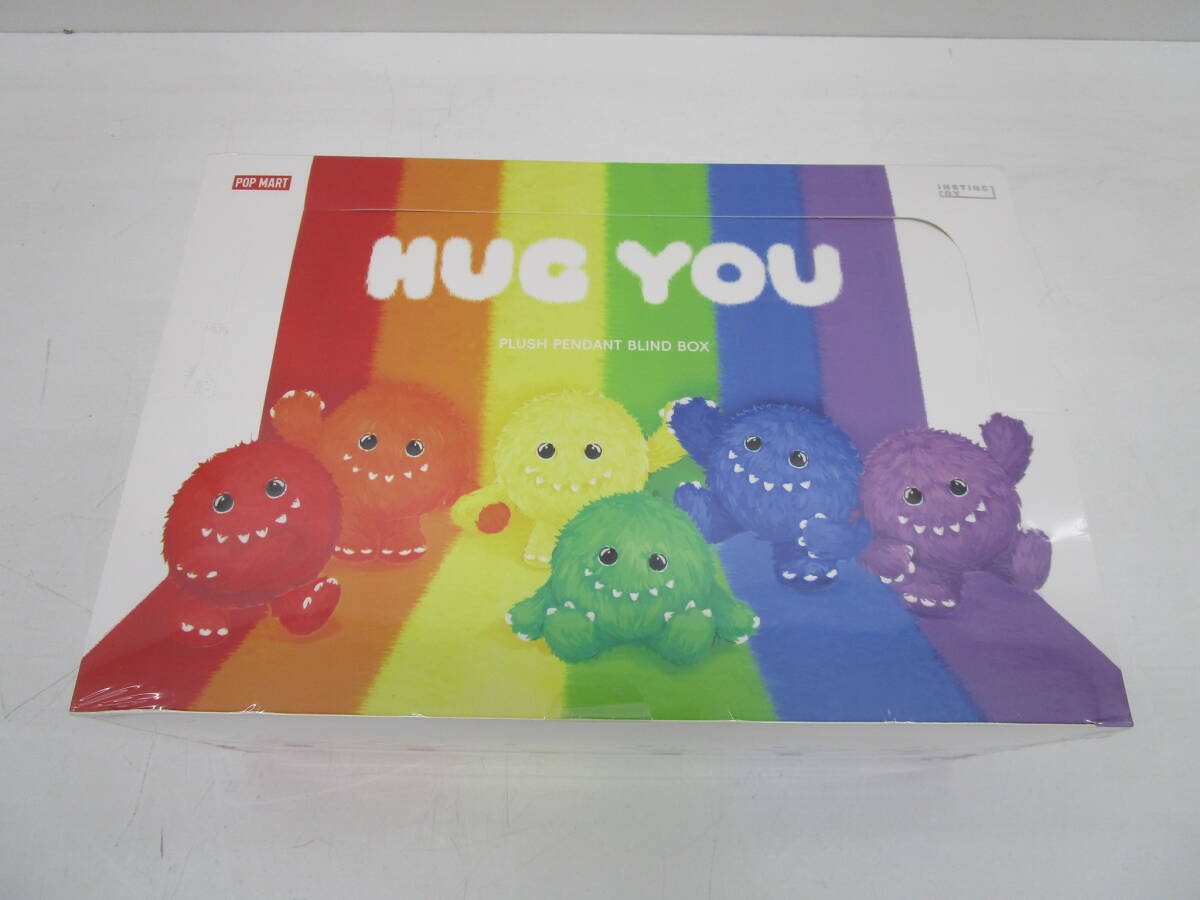 T1008-10Y/ 未開封 POPMART ポップマート HUG YOU シリーズ ぬいぐるみ ペンダント 1BOX 拍卖