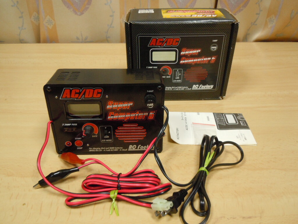 即決! 充電器 RC FACTORY スーパーコンピューター5 中古品拍卖