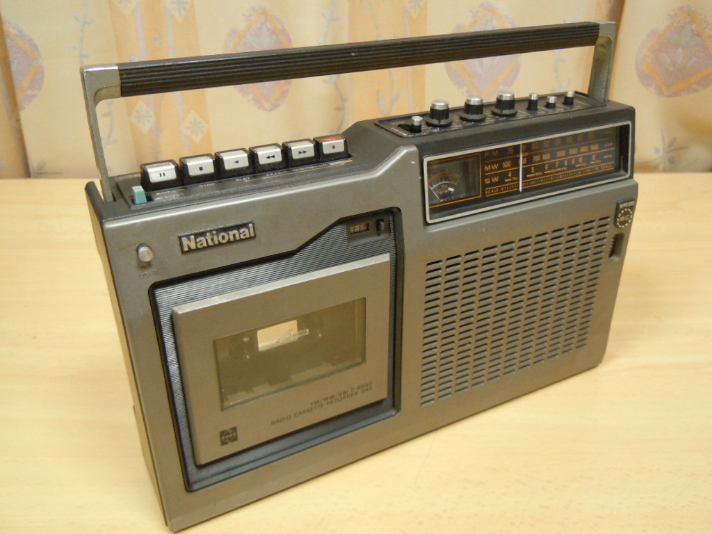 即決! ラジカセ RQ-545 ナショナル 中古品拍卖