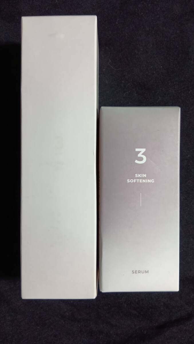 新品未開封 ナンバーズイン3番 すべすべキメケアセラム、うるツヤトナー 送料込み拍卖