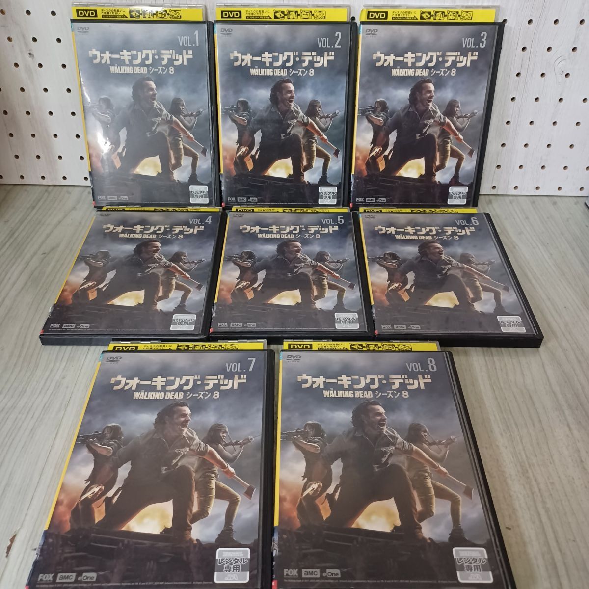 DVD 全8巻 ウォーキング デッド シーズン8 VOL.1〜8 第1話〜16話 レンタルアップ 落ち 070026拍卖
