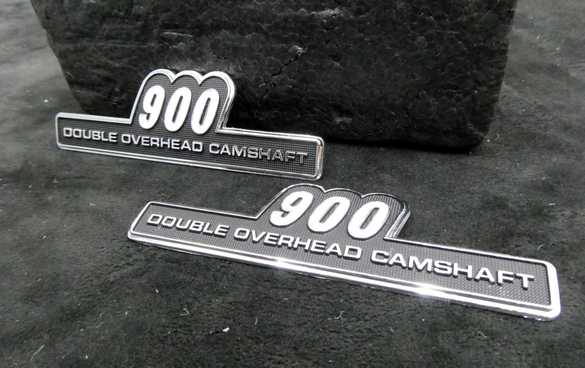 【送料無料】Zタイプ エンブレム900 2枚/ 左右SET 両面テープDOHCサイドカバー ゼファーZ900 Z900RS Z750FX GPZ750F KZ750 Z1 Z2拍卖