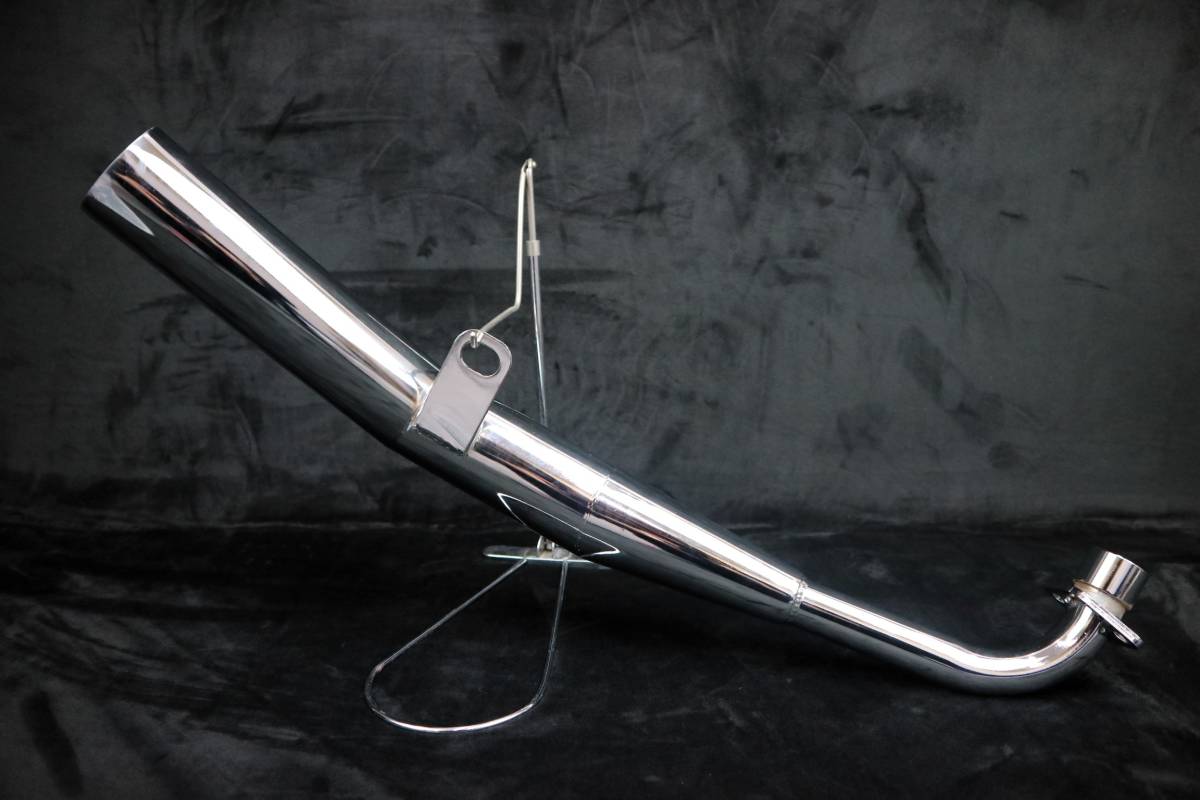送料込 モンキー メッキ ショート管/ダウンマフラー HONDA モンキー ゴリラ Z50 AB27 キャブ車 DAX C50 C70 C90 シャリィ拍卖