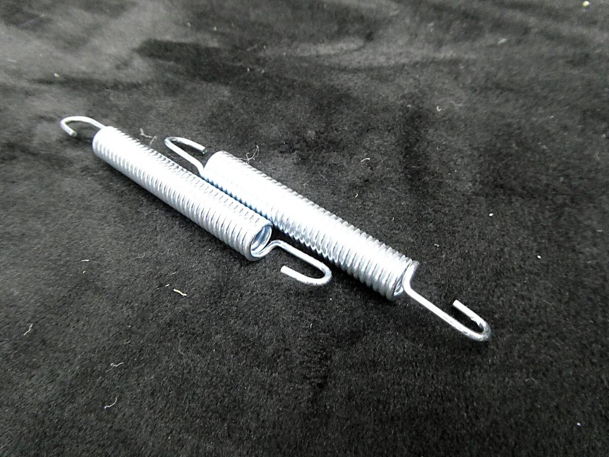【送料無料】バネ2本/マフラー スプリング 汎用50.8π 42.7 ワルツ機械 プリティ エンデ BEETキジマ ナカノ 豪 ガニブレ 未使用拍卖
