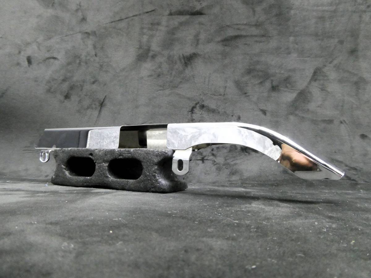 送料込 ゼファー400 カスタム チェーンケース/メッキ チェーンカバーZR400C外装 交換 純正 車検 対応 レストア カスタム ハリケーン拍卖