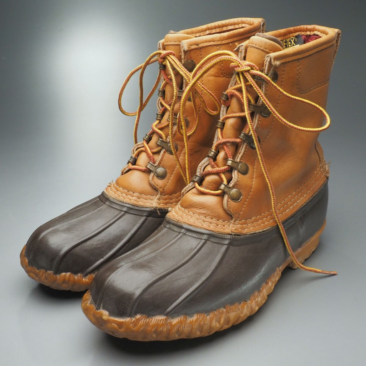 W3565//90sヴィンテージ/アメリカ製*L.L.ビーン/L.L.Bean*メンズ7/ゴアテックス/シンサレート/ビーンブーツ/アウトドアシューズ/靴/茶拍卖