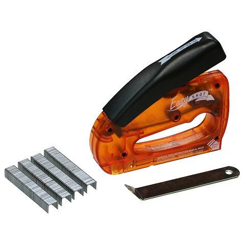 未使用 ARROW ハンドタッカー イージーショット オレンジ 手芸 工作 DIY 布や革の張替 ステープル ホッチキス 角利産業拍卖