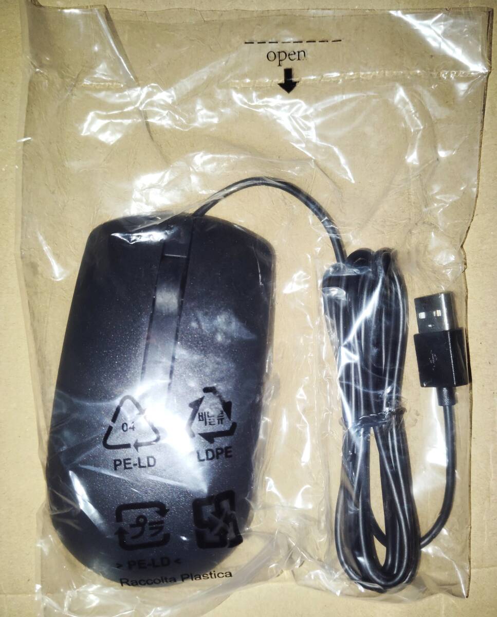 ☆【新品未開封】DELL 純正 USB光学式マウス MS116 デル 有線マウス メーカー純正【☆ご希望個数可☆】Optical Mouse LED光学式 PC周辺機器拍卖