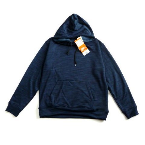 新品 DRY×WARM 裏起毛 カチオン プルパーカー M メンズ 紺 プルオーバー パーカー ファイバーヒート 紳士 拍卖