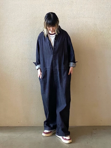 新品 journal standard luxe 8OZデニム テーパーオールインワン拍卖