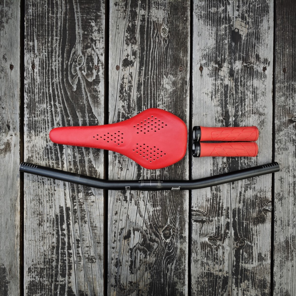 送料無料! Joseph Kuosac ハンドルバー & サドル セット ERGON GA2 おまけ付 ジョセフクゼ BROMPTON ブロンプトン BROOKS NITTO拍卖