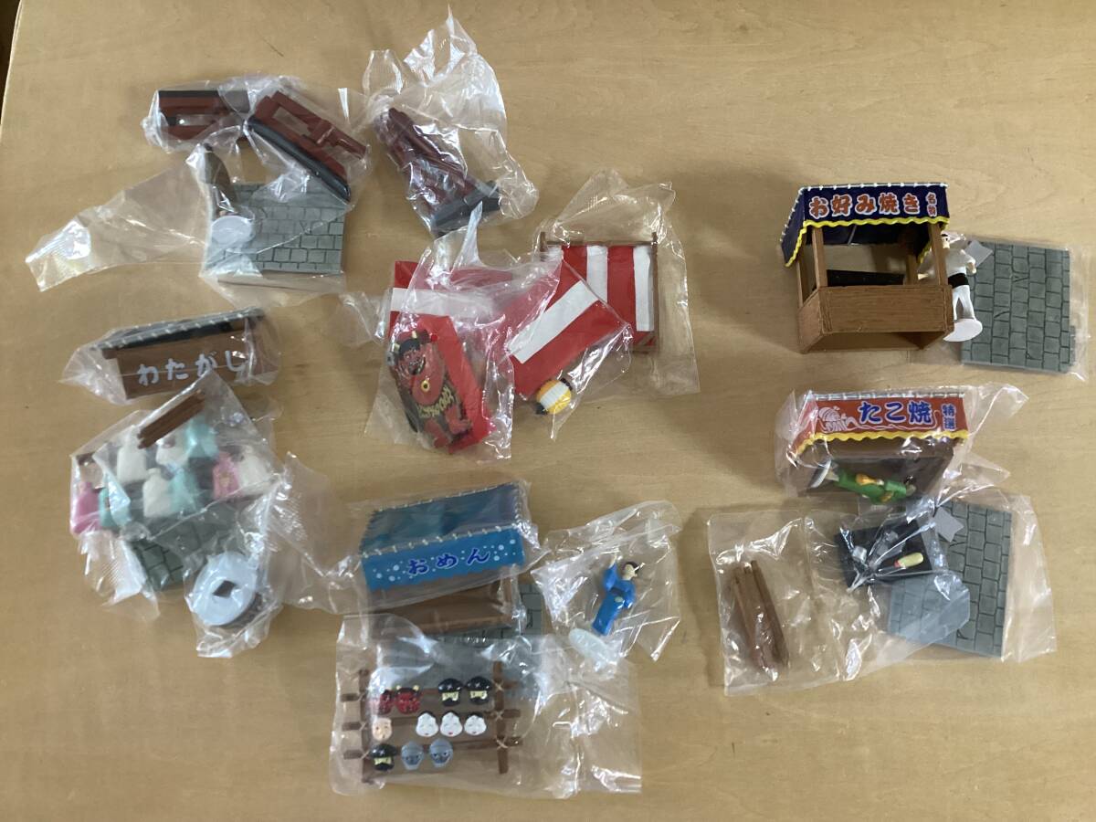 【YUJIN】こころの祭り レトロ懐古堂本舗 全5種+シークレット 胸はずむ屋台と、夢おどる風景… 未使用品♪拍卖