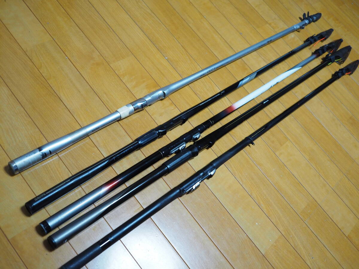 ♪♪美品 ダイワ ダイコー オリムピック 磯竿 5本セット SS大島 名礁 他♪♪拍卖