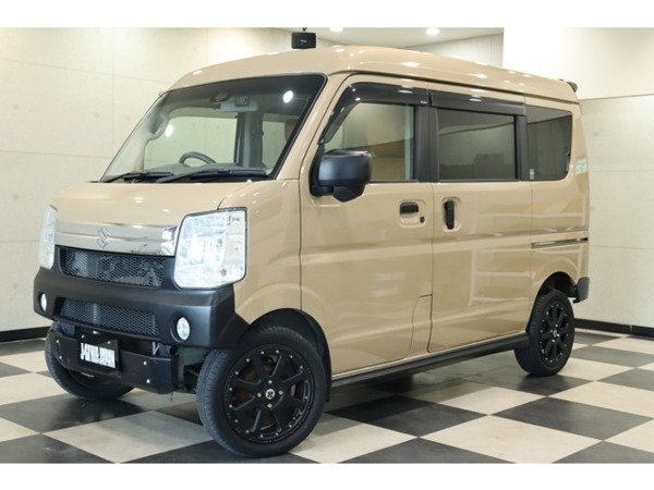 エブリイワゴン 660 PZターボ ハイルーフ 15AW/リフトアップ/スキッドバンパー/ショ拍卖