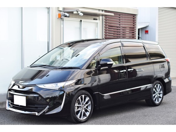 エスティマ 2.4 アエラス スマート フリップダウンモニター ベージュレザー拍卖