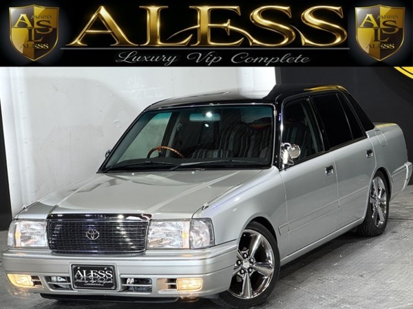 クラウンセダン 2.0 スーパーデラックス Gパッケージ ローダウン 17インチホイール ルーフブラ拍卖