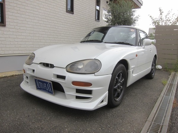 カプチーノ 660 社外スポイラーパールホワイト全塗装拍卖