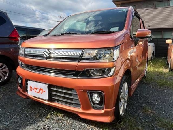 ワゴンR 660 ハイブリッド FZ セーフティパッケージ装着車 アルミホイール ナビ TV Bluetooth CD拍卖