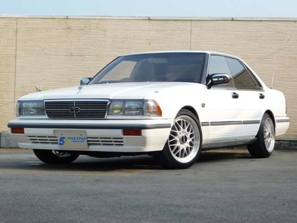 グロリア 3.0 V30ターボブロアム VIP ビックバンパー BBSアルミ 社外ナビ拍卖