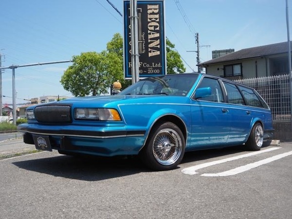 リーガルワゴン エステート D車 ブルーフレーク塗装 14ワイヤー拍卖