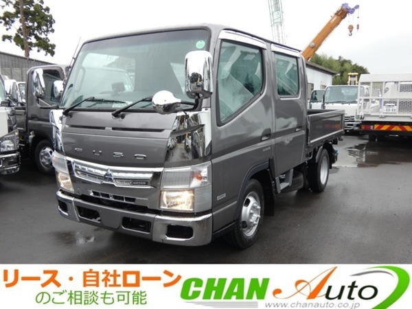 キャンター 1.5トン Wキャブ オートマ ETC 251014 三方開 6人乗り 4ドア パワステ パワー拍卖