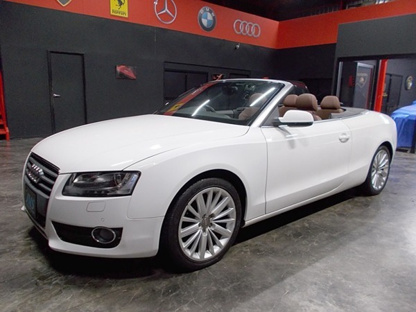 A5カブリオレ 2.0 TFSI クワトロ 4WD 正規ディーラー車 電動オープン キセノン拍卖