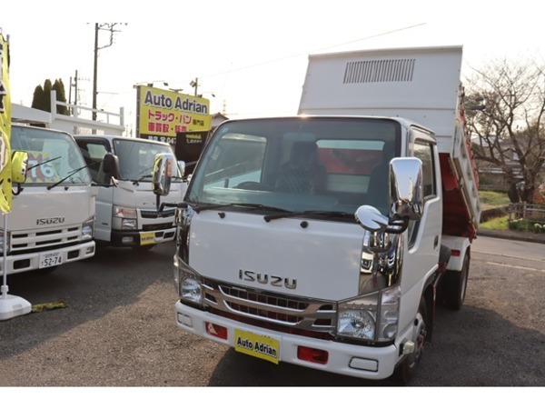 エルフ 3.0 強化船底ダンプ 高床 ディーゼルターボ 3点式ダンプ拍卖