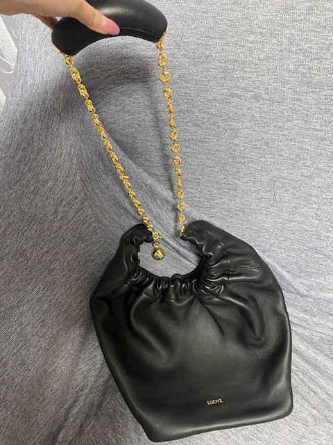 刻印あり正規品 LOEWE ロエベ スクイーズバッグ 美品拍卖