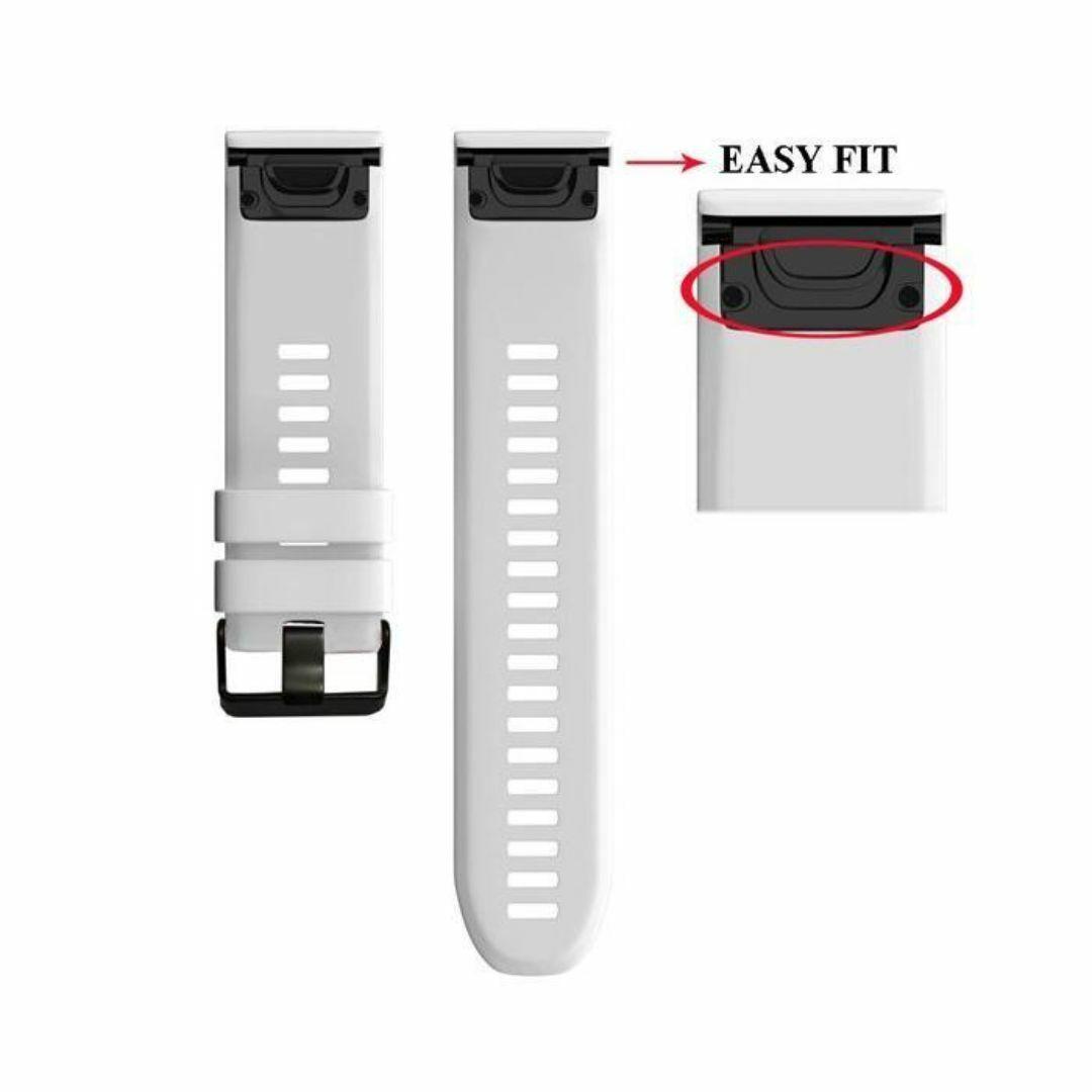 GARMIN Fenix 5s 6s バンド 互換 ホワイト 20mm 2-9拍卖