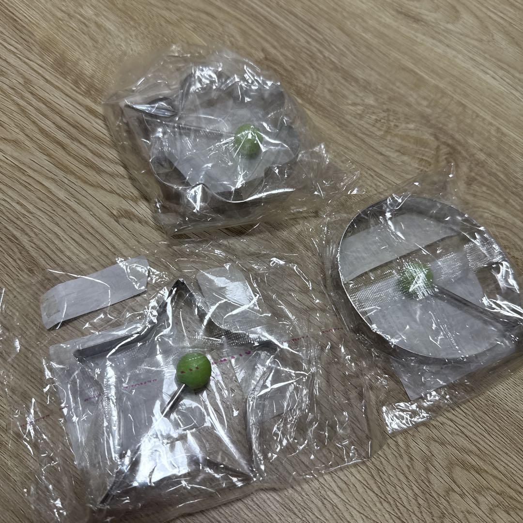 3点セット 焼き型 星型 丸型 花型 目玉焼き 卵焼き拍卖