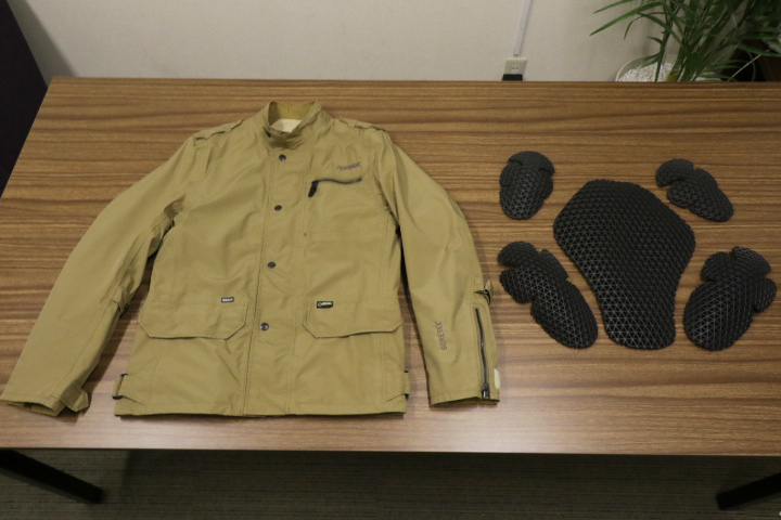 4.8万円 防水 防寒 GORE-TEX ミリタリー ライダース ジャケット ゴアテックス POWERAGE プロテクター GORETEX パワーエイジ ブルゾン M拍卖