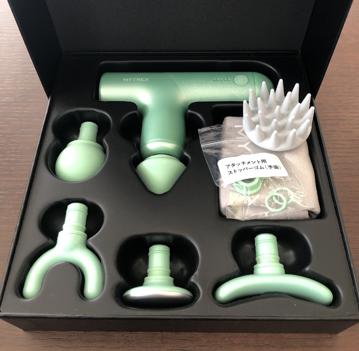 ●美品 トータルボディケア MYTREX REBIVE AIR 販売価格 ¥9,900 限定スカルプアタッチメント付 マイトレックス リバイブ MN-RBA-22拍卖