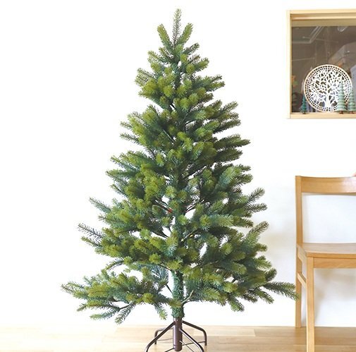 ●RS GLOBAL TRADE社 RSグローバルトレード社 クリスマスツリー 150cm 定価¥35,200 電飾・保存袋付 ドイツ・プラスティフロア社拍卖