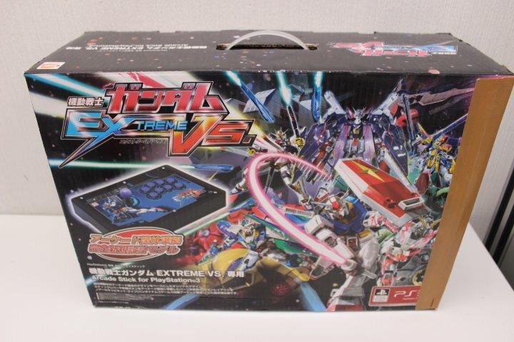 ○HORI PS3用 機動戦士ガンダム EXTREME VS. アーケードスティックコントローラー HP3-124【動作保証出品】ホリ アケコン エクバ プレステ3拍卖
