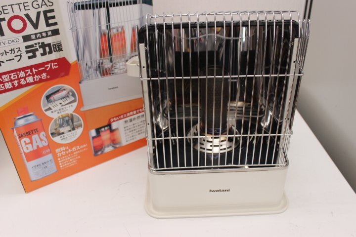 ○イワタニ カセットガスストーブ CB-STV-DKD  2021年9月製【動作保証出品】屋内専用 iwatani 岩谷産業拍卖