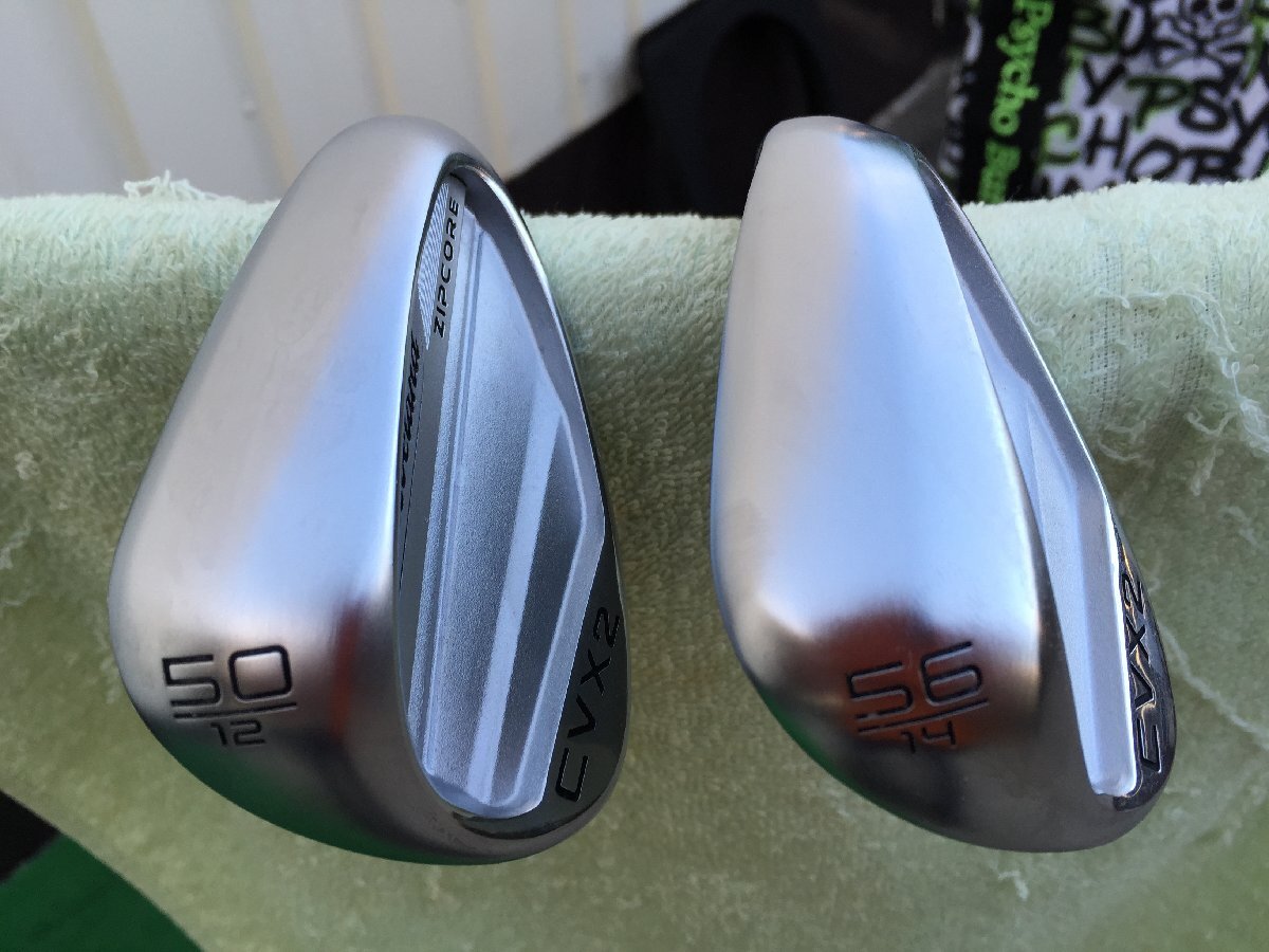 クリーブランド CVX2 ZIP CORE 50度+56度 ディアマナ 60 Wedgeシャフト拍卖
