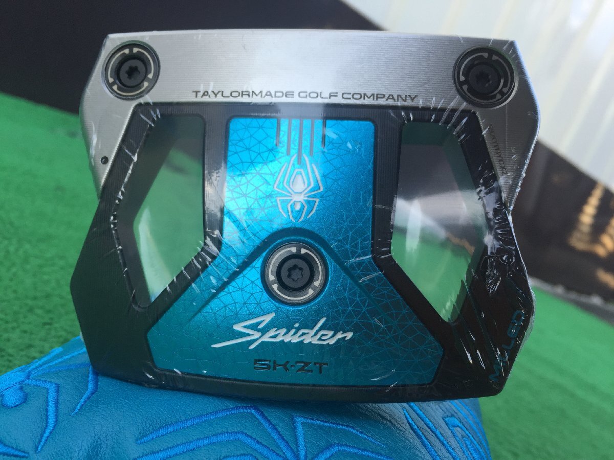 スパイダー Spider 5K-ZT 34インチ ゼロトルク パター 未使用品拍卖
