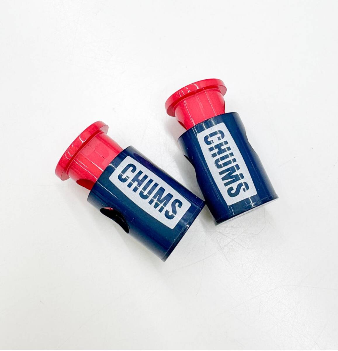 【2個セット】チャムス コードロック チャムスロゴ CH61-0223 navy×red おしゃれ拍卖