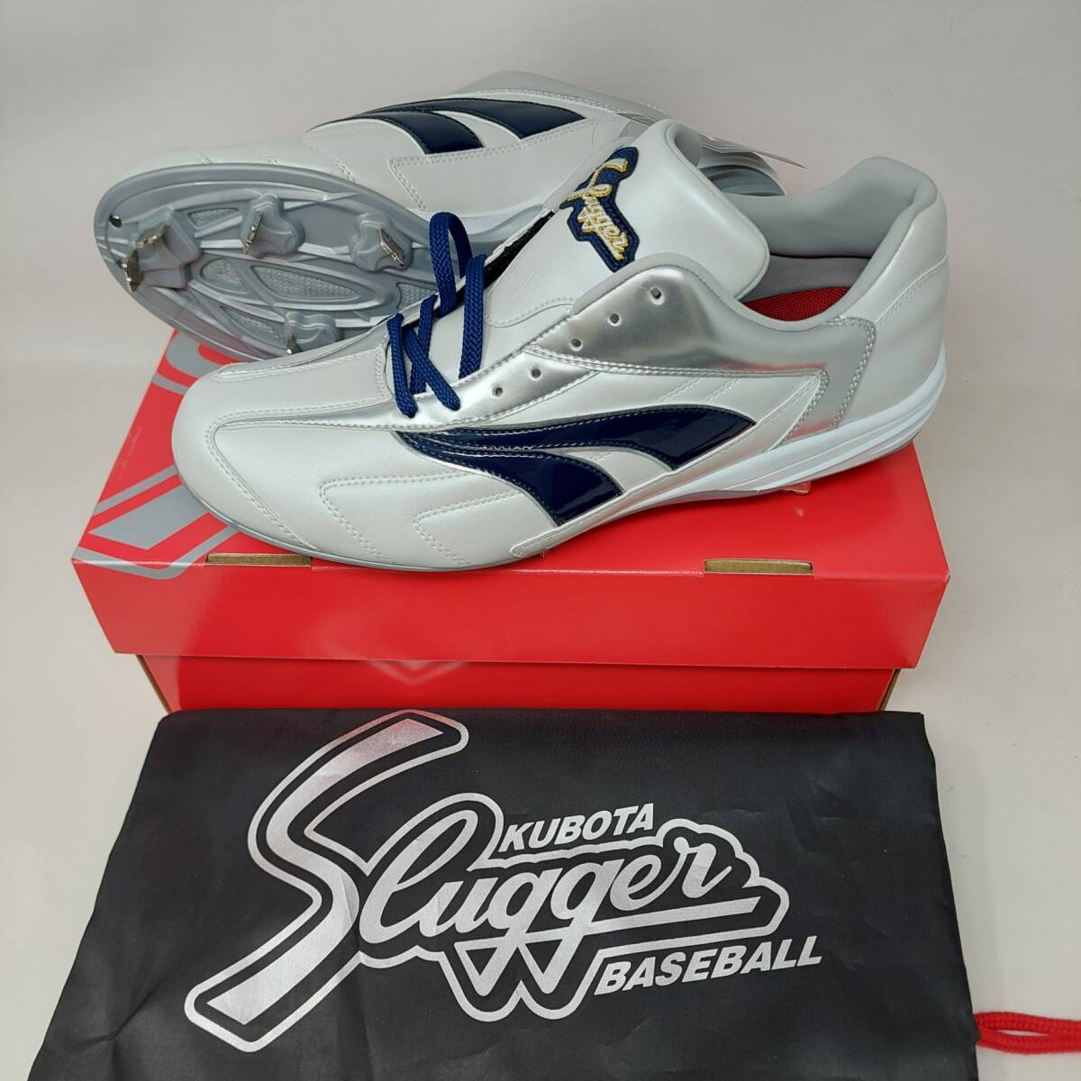 20%OFF 久保田スラッガー スパイク 樹脂底 金具 野球スパイク RS09-NV D-009NV 28.0cm 樹脂底スパイク 樹脂ソール 新品未使用拍卖