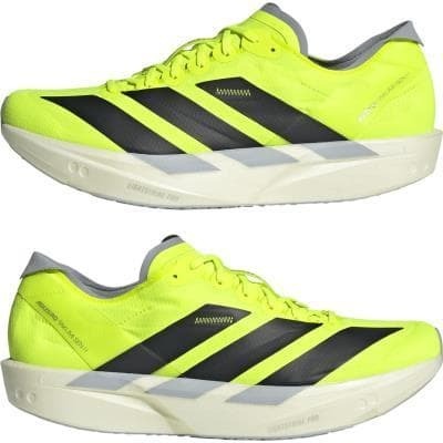 アディダス(adidas)(メンズ)ランニングシューズ トレーニングシューズ 部活 アディゼロ タクミ セン 11 レモン JI0991 スニーカー 27.5cm拍卖