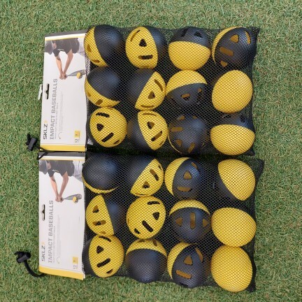 スキルズ(SKLZ) 練習用ボール 野球・ソフト インパクトベースボール 24個 017239拍卖
