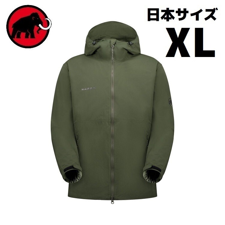 ★新品★マムート Tシャツ メンズ Hiking WB Hooded Jacket AF 101200391 40284 日本サイズXL タウンユース ハイキング 登山 撥水 防風拍卖