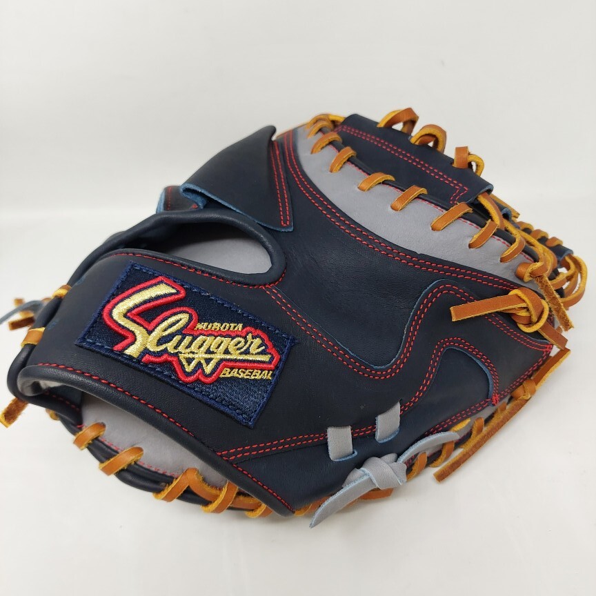 激安 久保田スラッガー 軟式キャッチャーミット KSM-037 KSブラック×Dグレー 新品未使用 激安 キャッチャー 捕手拍卖