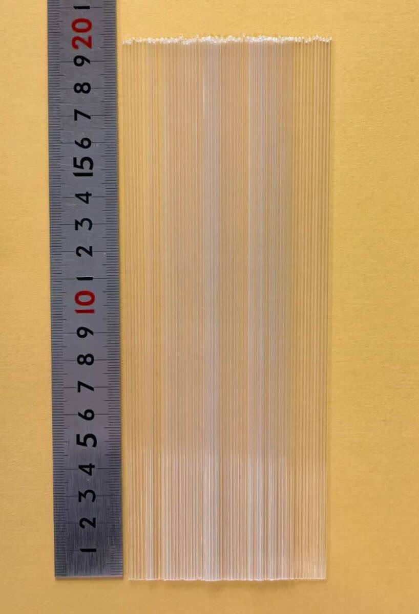 訳あり へら浮き用 無地 パイプトップ ストレート 径約1.2mm 20cm 20本拍卖