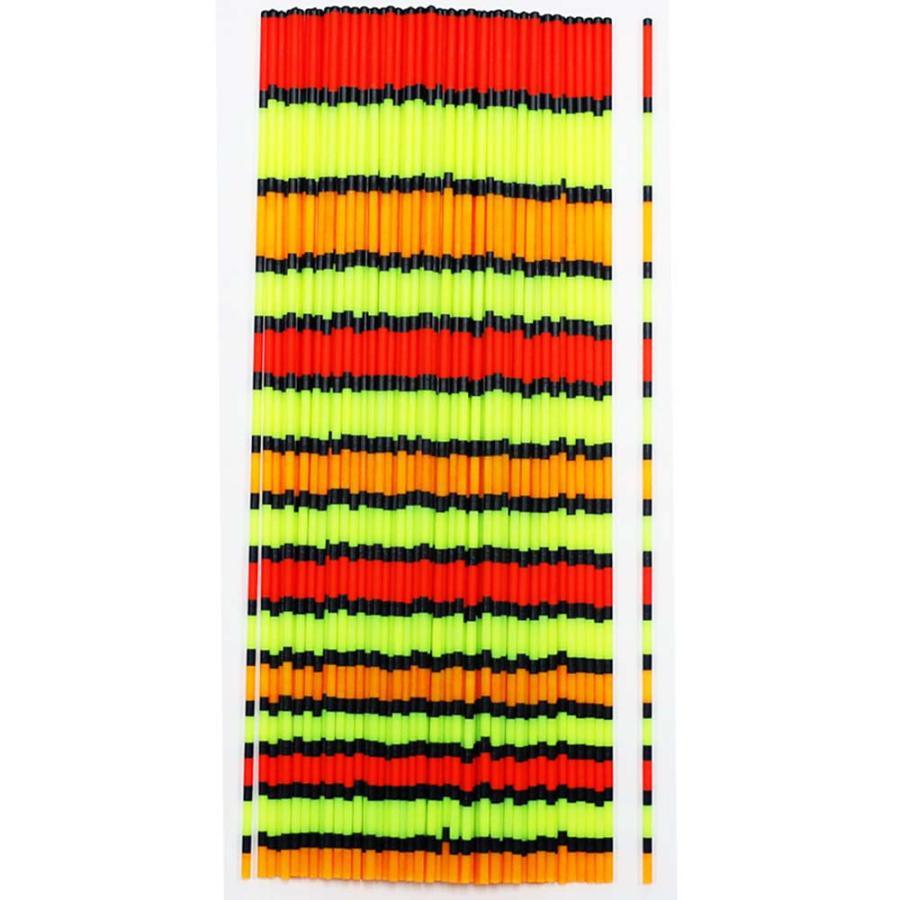 訳あり 色塗り ストレート パイプトップ 10本 全長30cm 直径約3.1mm ヘラブナ釣 へら浮き ウキ DIY 自作用素材 top31mm300mu15拍卖
